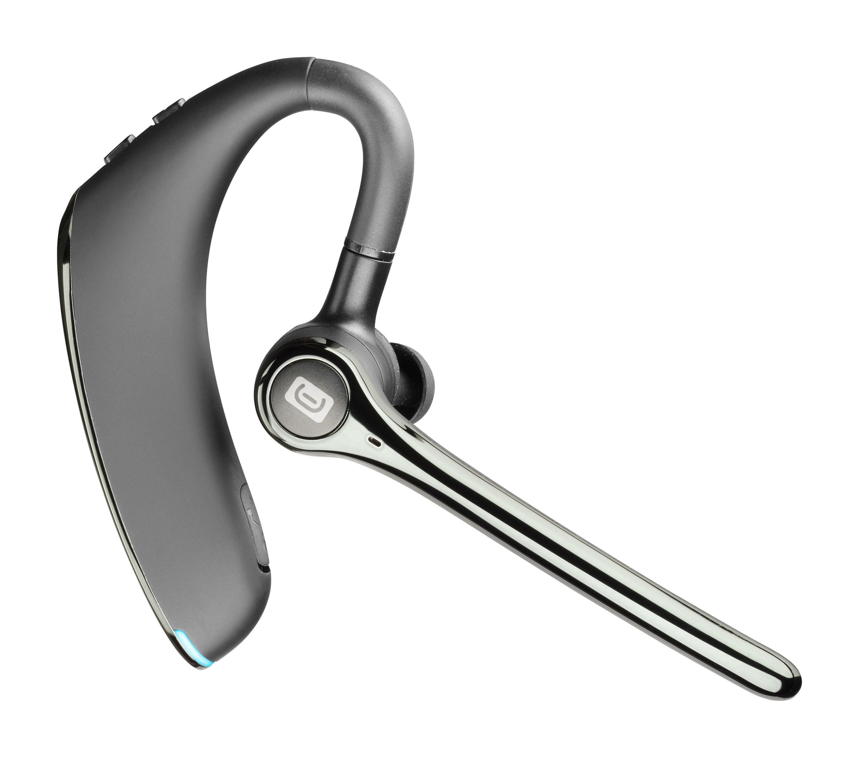 Bluetooth headset Cellularline Fluent s ergonomickým designem, černý