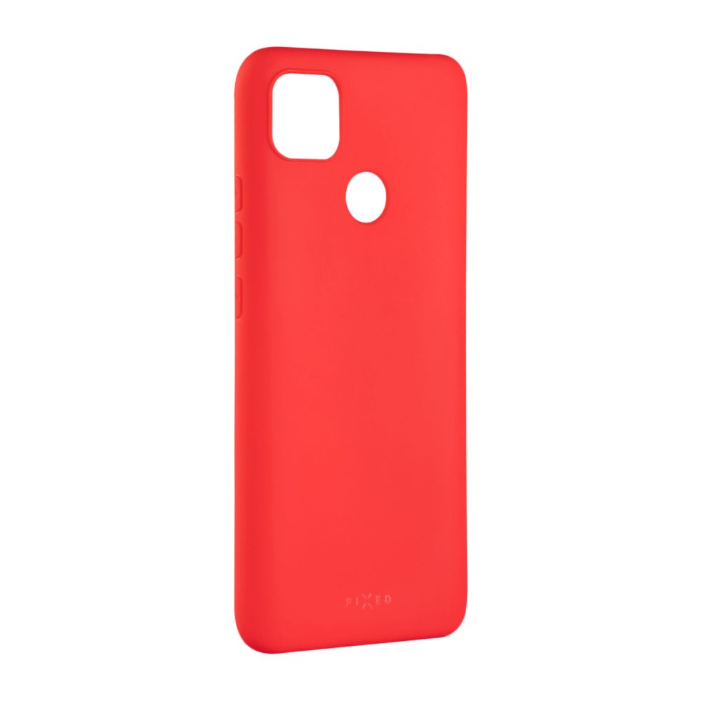 Zadní pogumovaný kryt FIXED Story pro Xiaomi Redmi 10A, červený