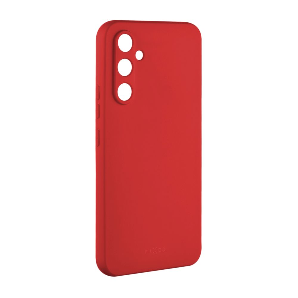 Zadní pogumovaný kryt FIXED Story pro Samsung Galaxy A54 5G, červený