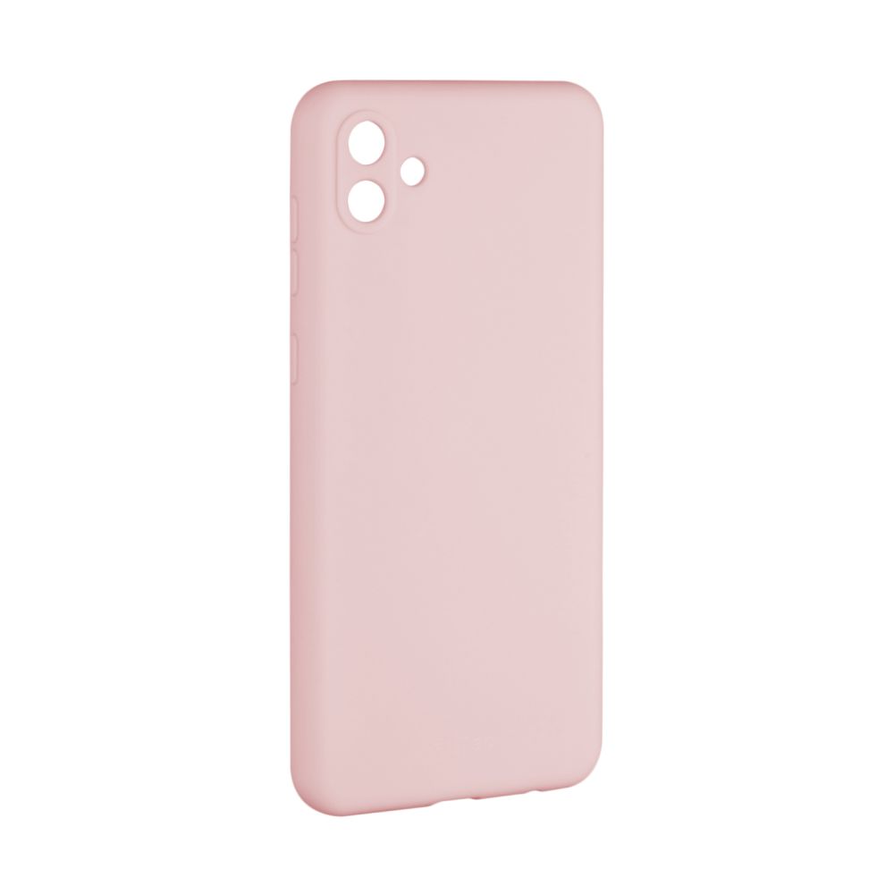 Zadní pogumovaný kryt FIXED Story pro Samsung Galaxy A04, růžový