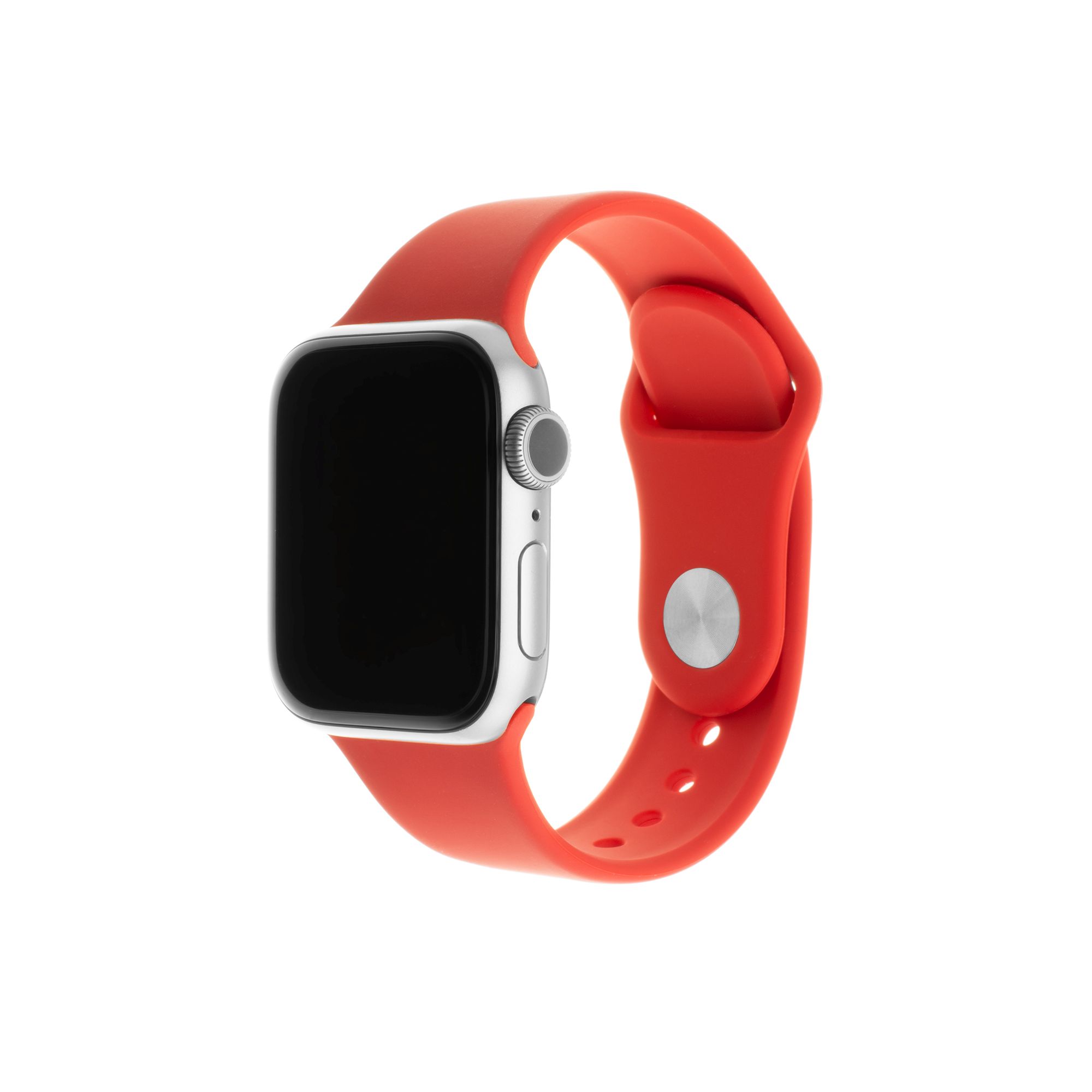 Set silikonových řemínků Silicone Strap pro Apple Watch 42/44/45/49mm, červený