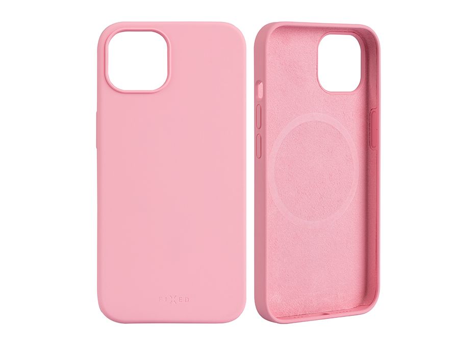 Zadní kryt MagFlow s podporou MagSafe pro Apple iPhone 13, růžový