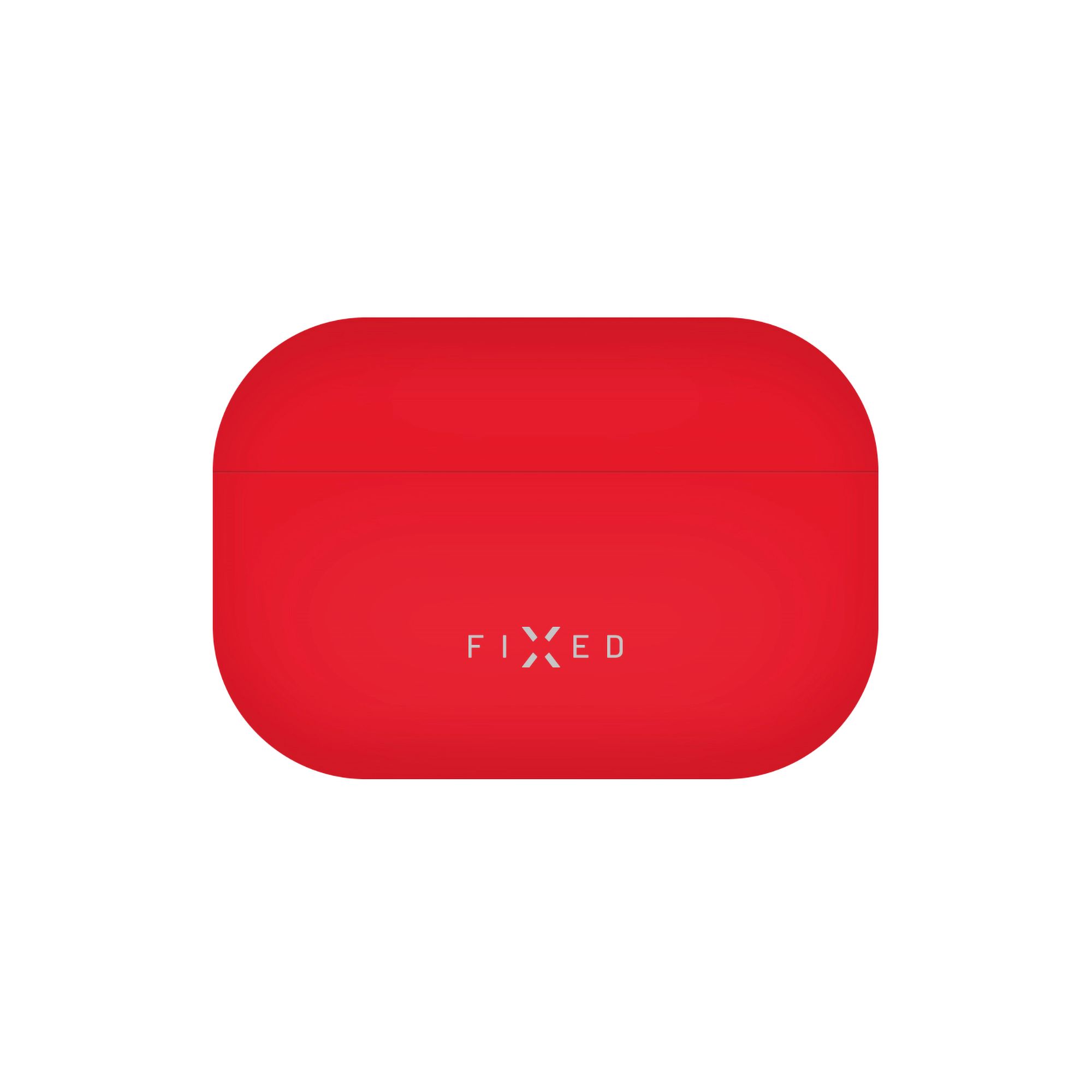 Ultratenké silikonové pouzdro Silky pro Apple Airpods Pro, červené