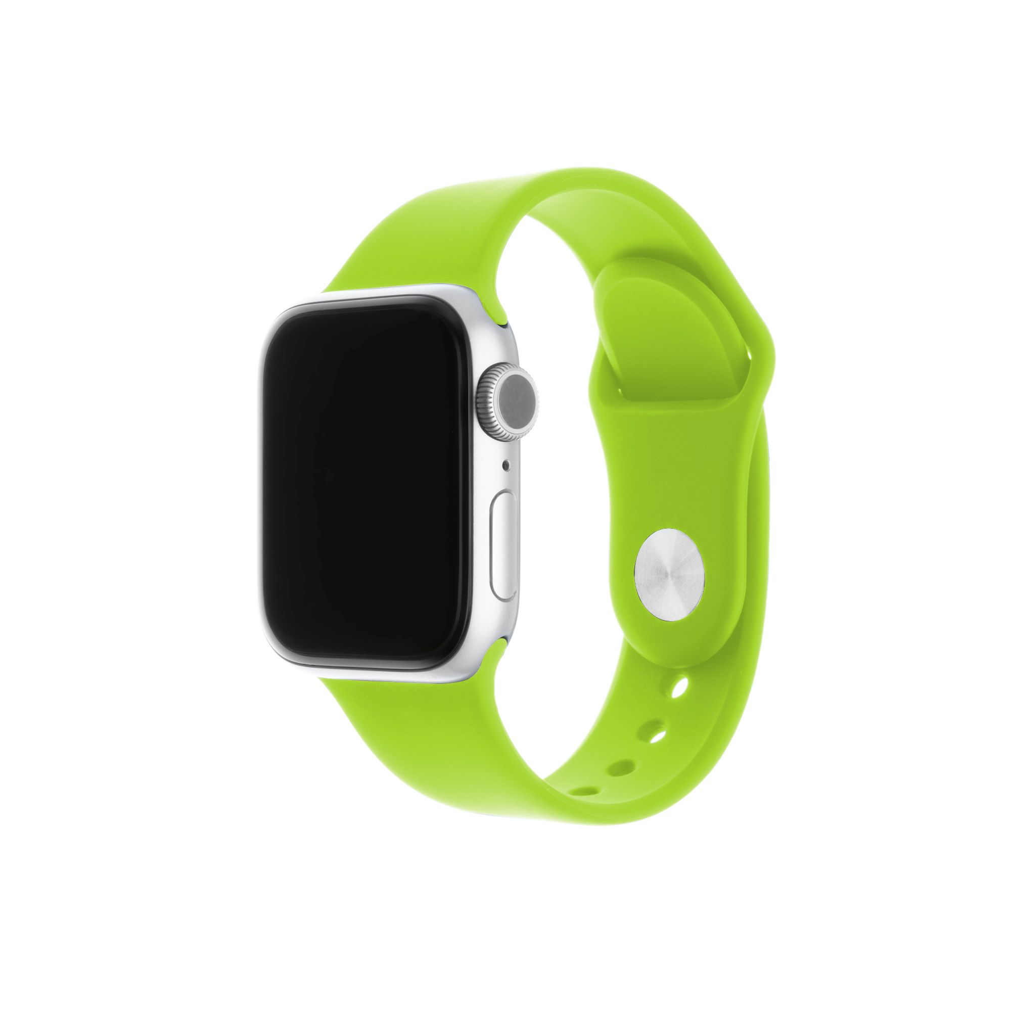 Set silikonových řemínků Silicone Strap pro Apple Watch 42/44/45/49mm, zelený