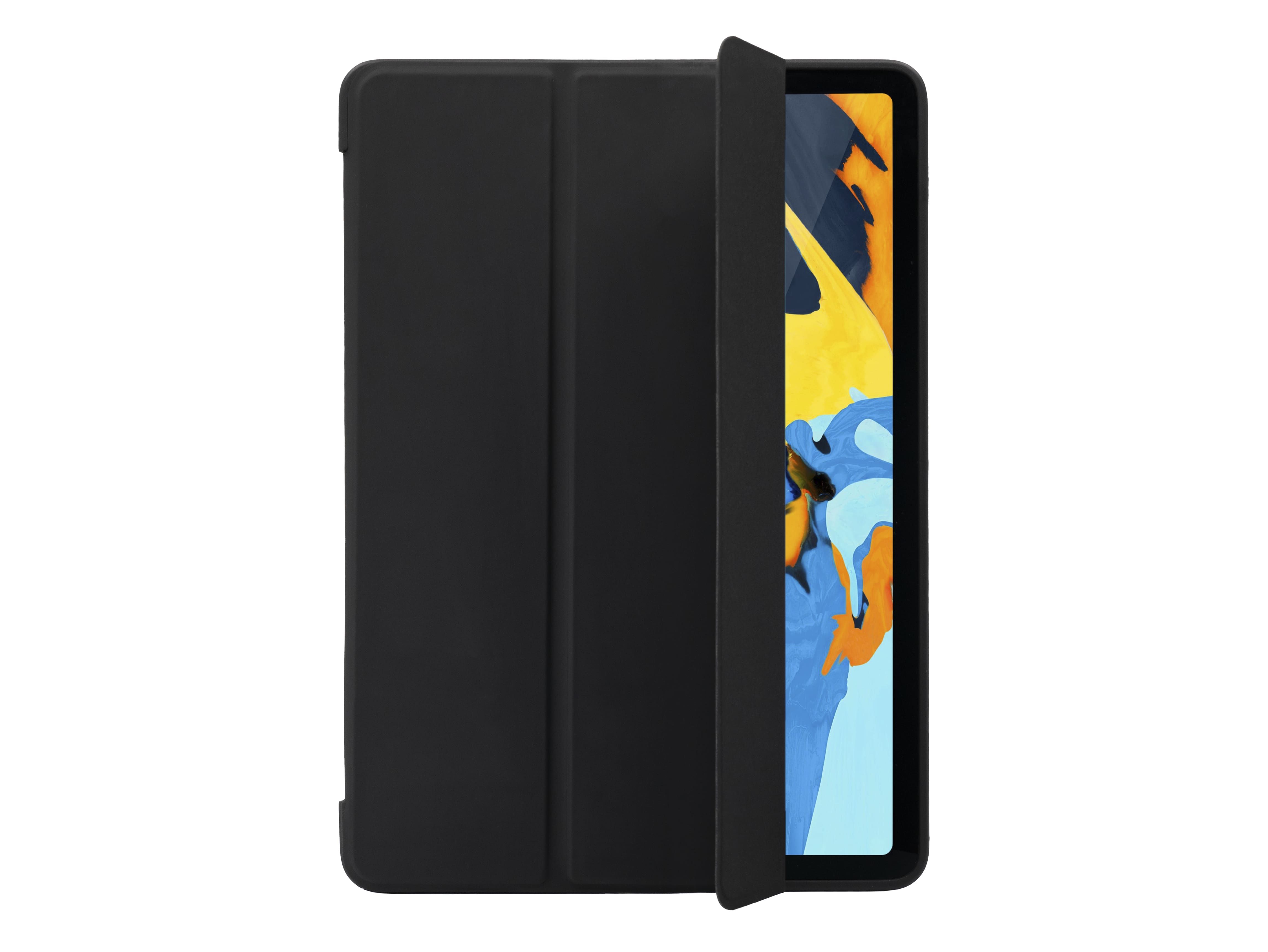 Pouzdro Padcover pro Apple iPad (2018)/iPad (2017)/Air se stojánkem, podpora Sleep and Wake, černé