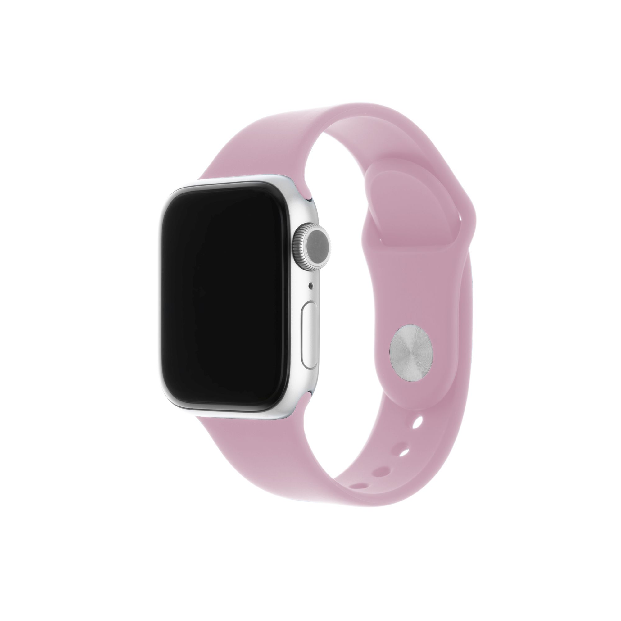 Set silikonových řemínků Silicone Strap pro Apple Watch 38/40/41mm, světle růžový