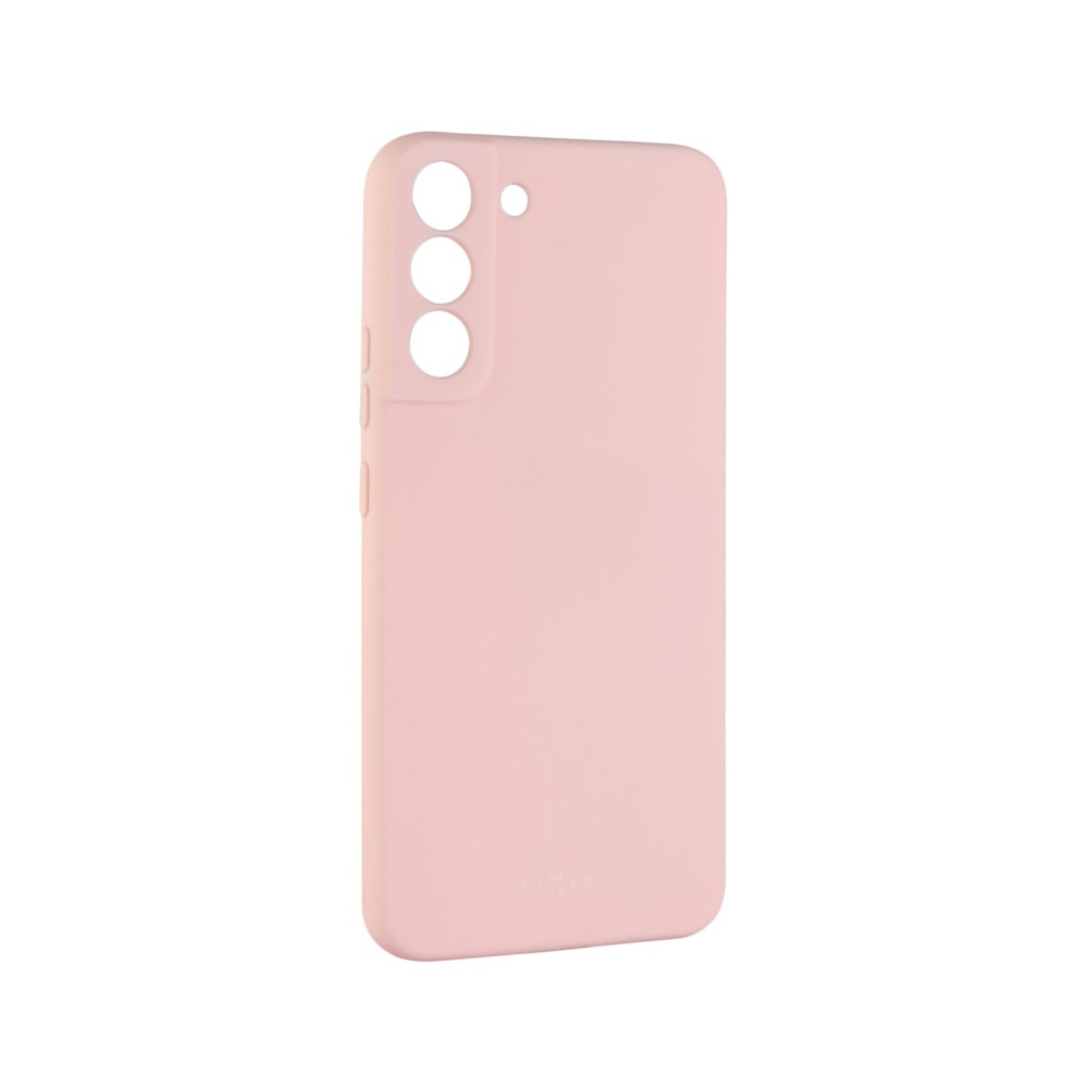 Zadní pogumovaný kryt Story pro Samsung Galaxy S22+ 5G, růžový