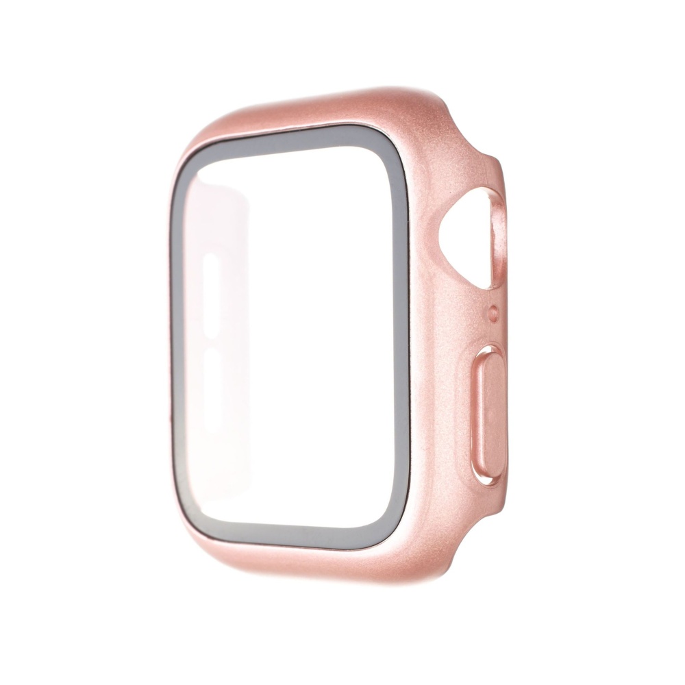 Ochranné pouzdro Pure+ s temperovaným sklem pro Apple Watch 40mm, růžové