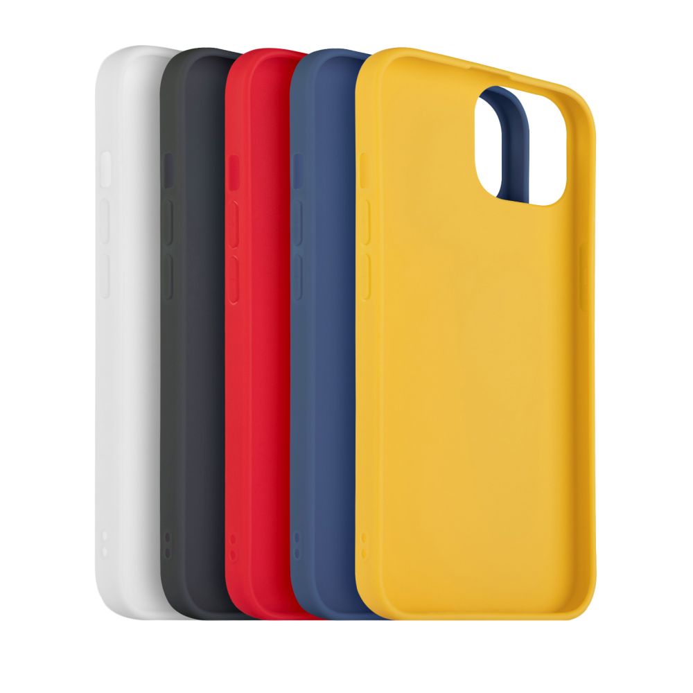 5x set pogumovaných krytů Story pro Apple iPhone 12/12 Pro, v různých barvách, variace 1