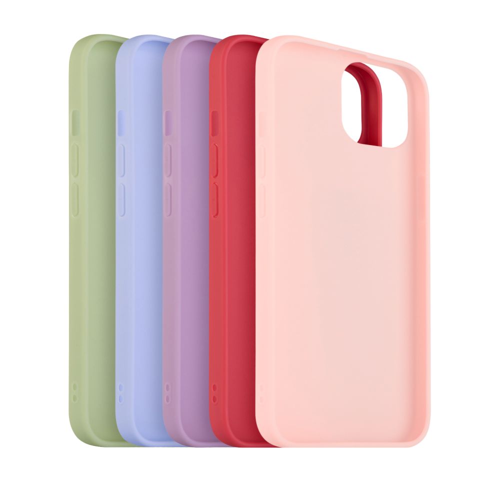 5x set pogumovaných krytů Story pro Apple iPhone 12/12 Pro, v různých barvách, variace 2