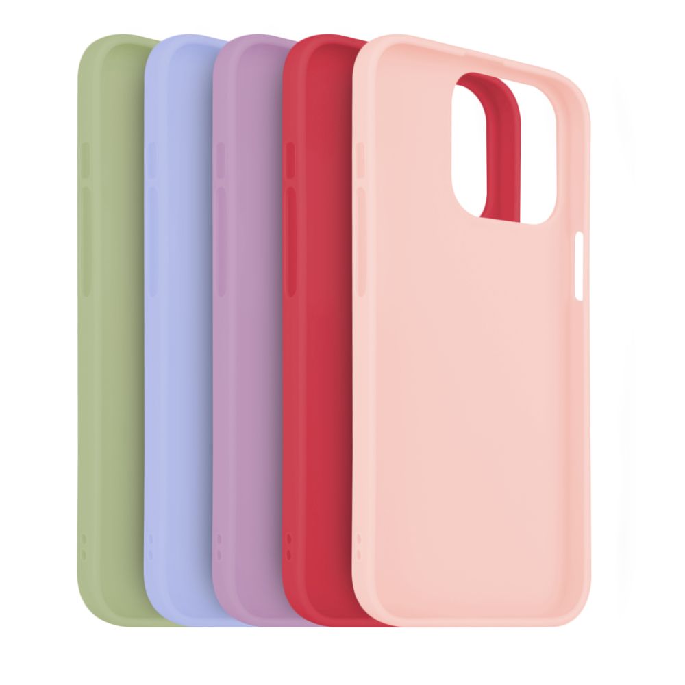 5x set pogumovaných krytů Story pro Apple iPhone 13 Mini, v různých barvách, variace 2