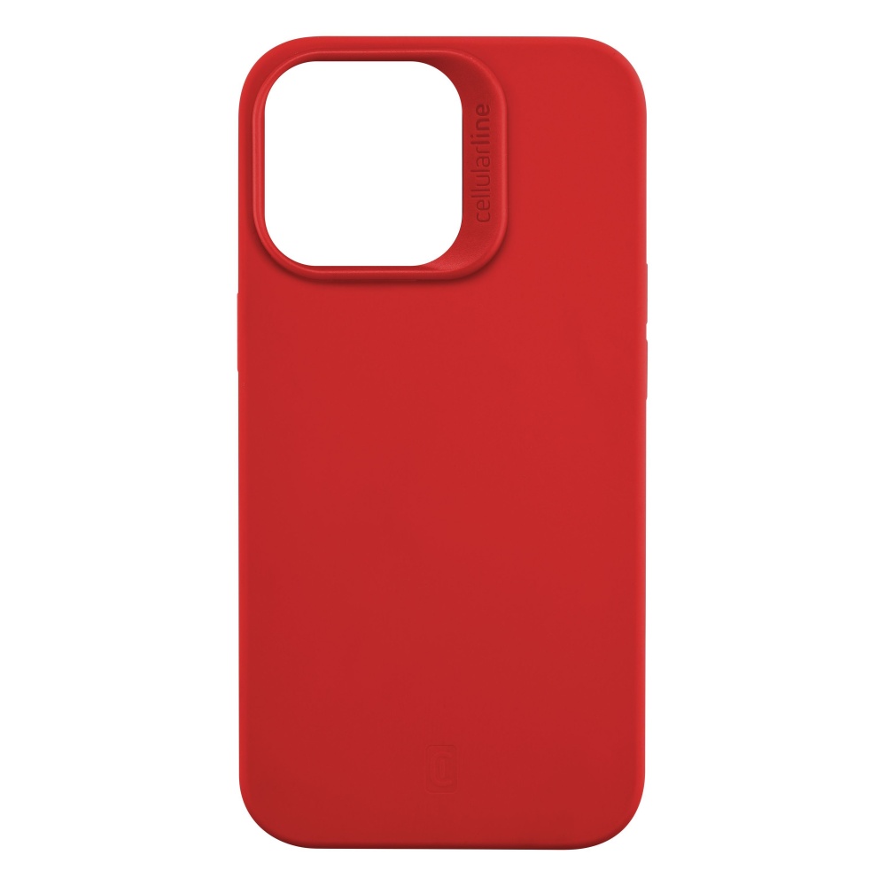 Ochranný silikonový kryt Sensation pro Apple iPhone 14 PRO MAX, červený
