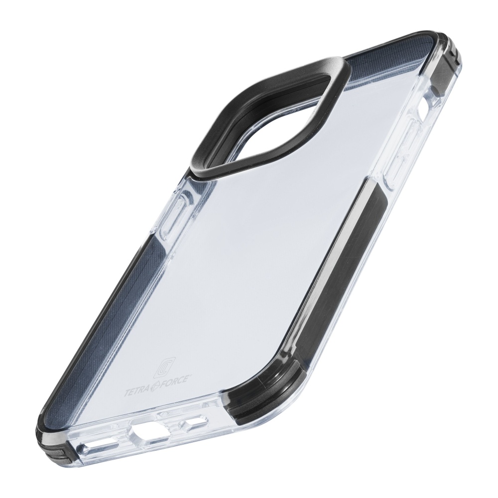 Ultra ochranné pouzdro Tetra Force Shock-Twist pro Apple iPhone 14 Plus, 2 stupně ochrany, transparentní