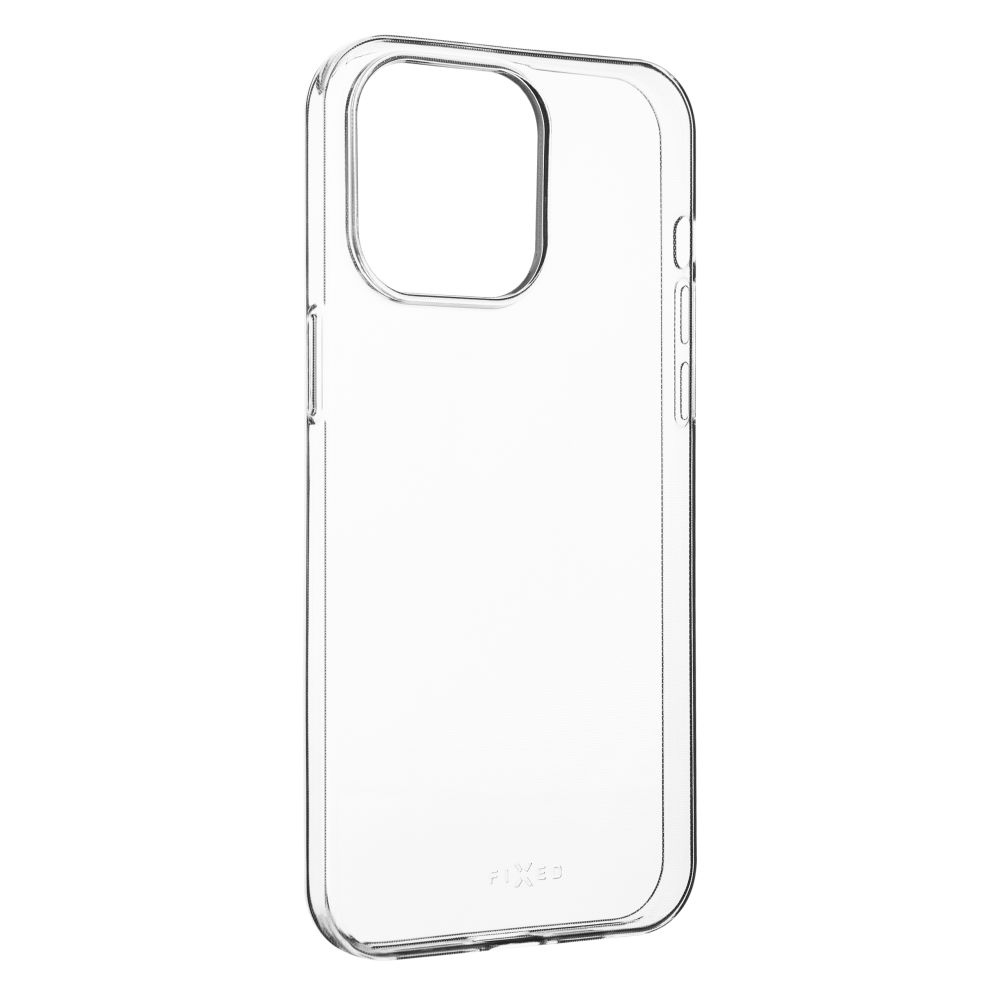 Ultratenké TPU gelové pouzdro FIXED Skin pro Apple iPhone 15 Pro Max, 0,6 mm, čiré