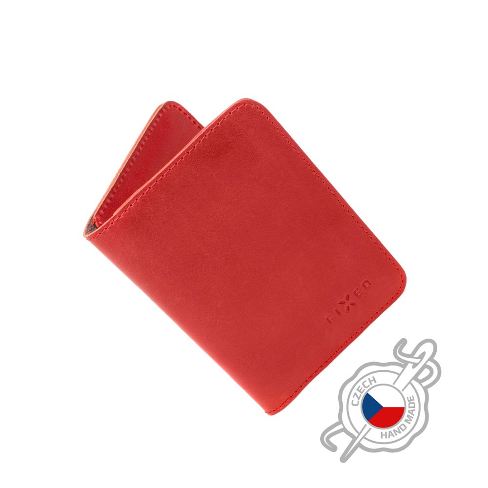 Kožená peněženka Wallet XL, červená