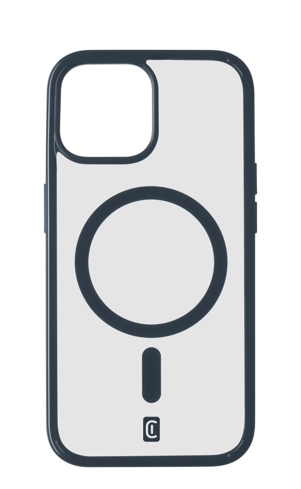 Zadní kryt Pop Mag s podporou Magsafe pro Apple iPhone 15, čirý / modrý