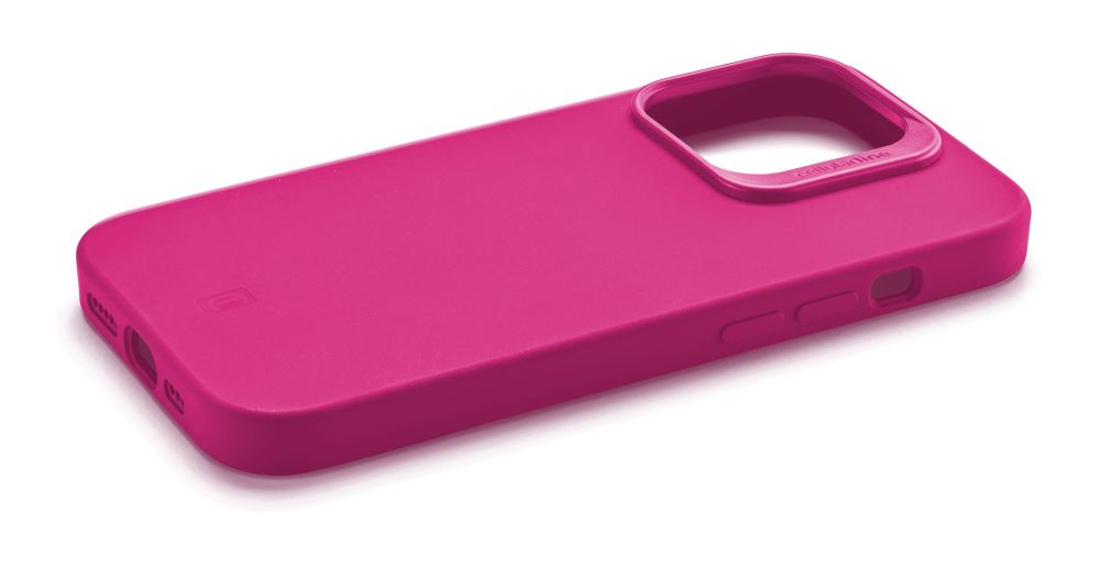 Ochranný silikonový kryt Sensation Plus pro Apple iPhone 15 Pro, růžový