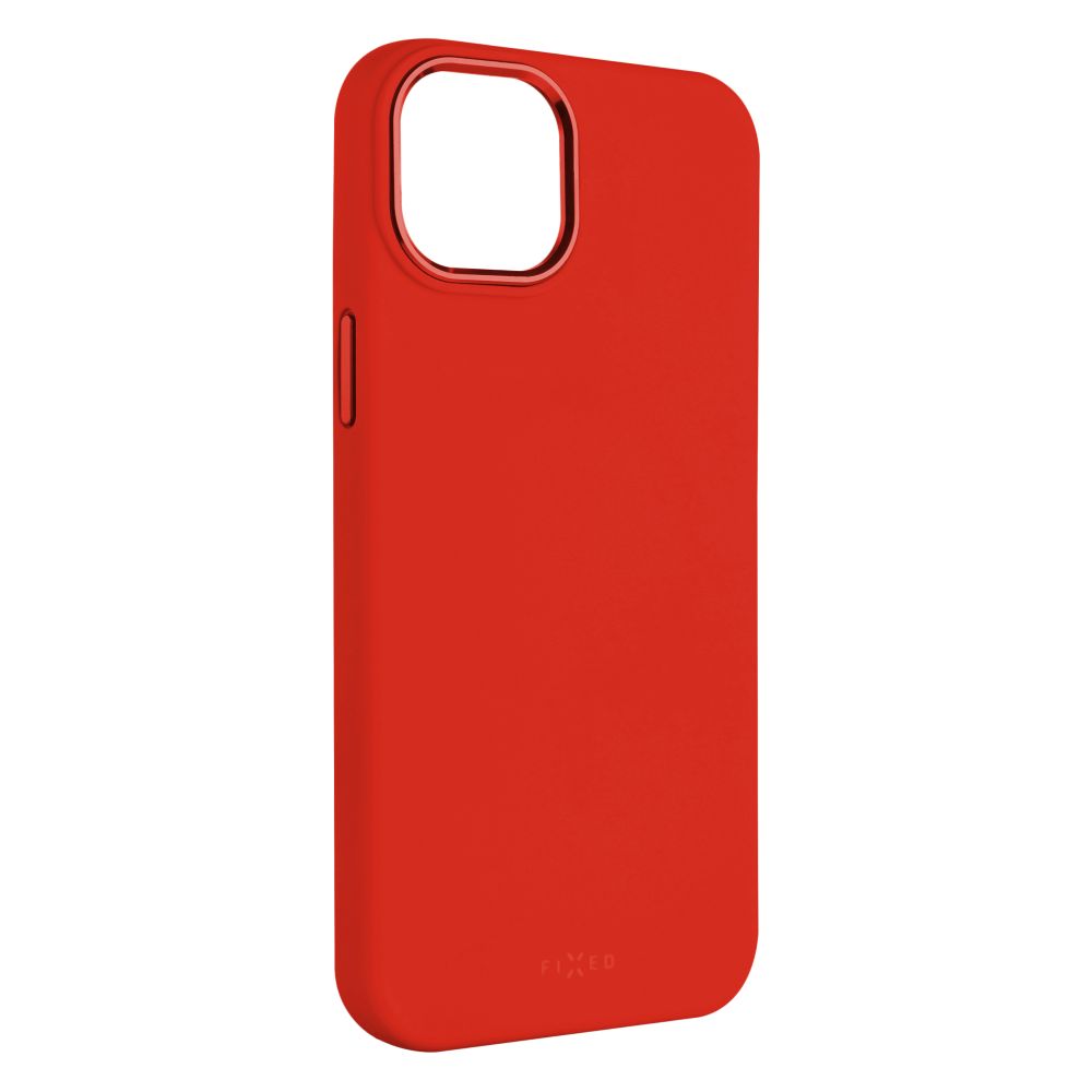 Zadní kryt MagFlow s podporou MagSafe pro Apple iPhone 15, červený