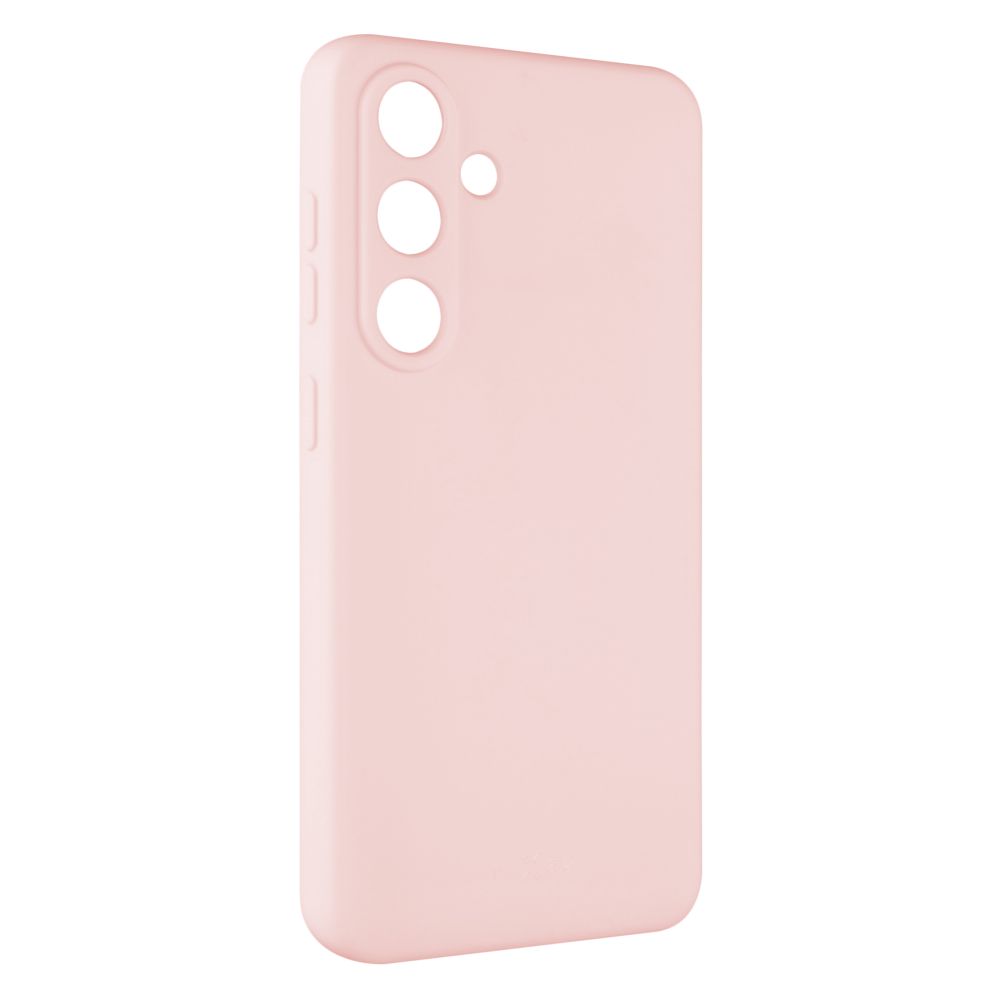 Zadní pogumovaný kryt Story pro Samsung Galaxy S24, růžový