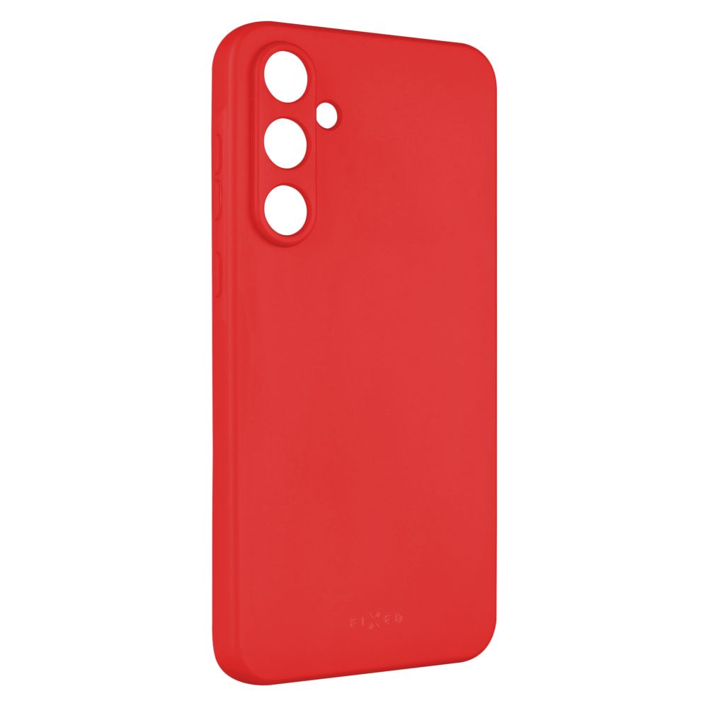Zadní pogumovaný kryt Story pro Samsung Galaxy A55 5G, červený