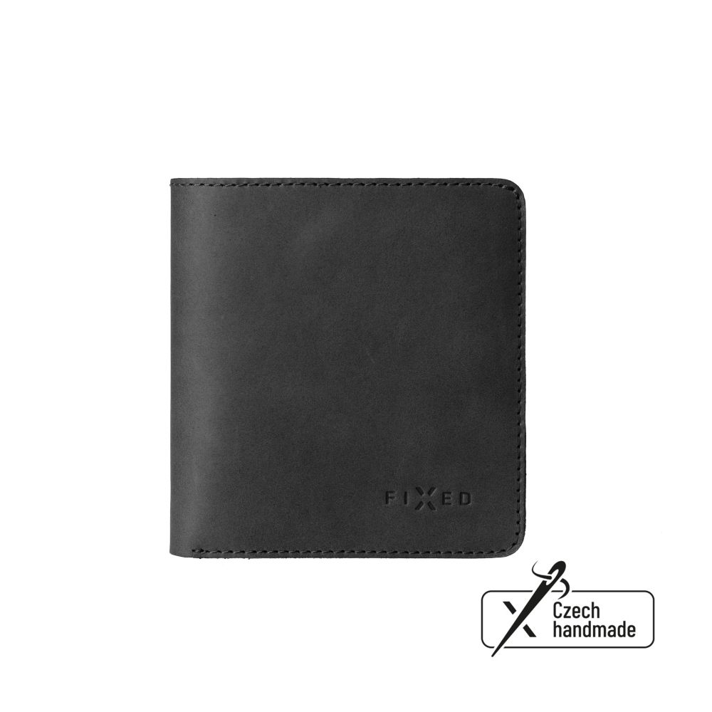 Kožená peněženka Classic Wallet z pravé hovězí kůže, černá