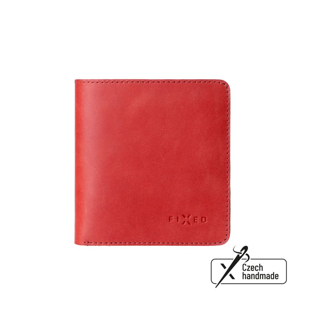Kožená peněženka Classic Wallet z pravé hovězí kůže, červená