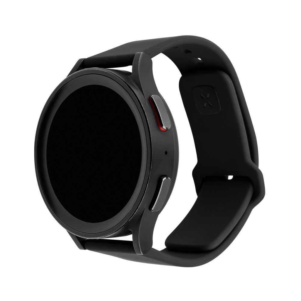 Set silikonových řemínků Silicone Sporty Strap s Quick Release 20mm pro smartwatch, černý