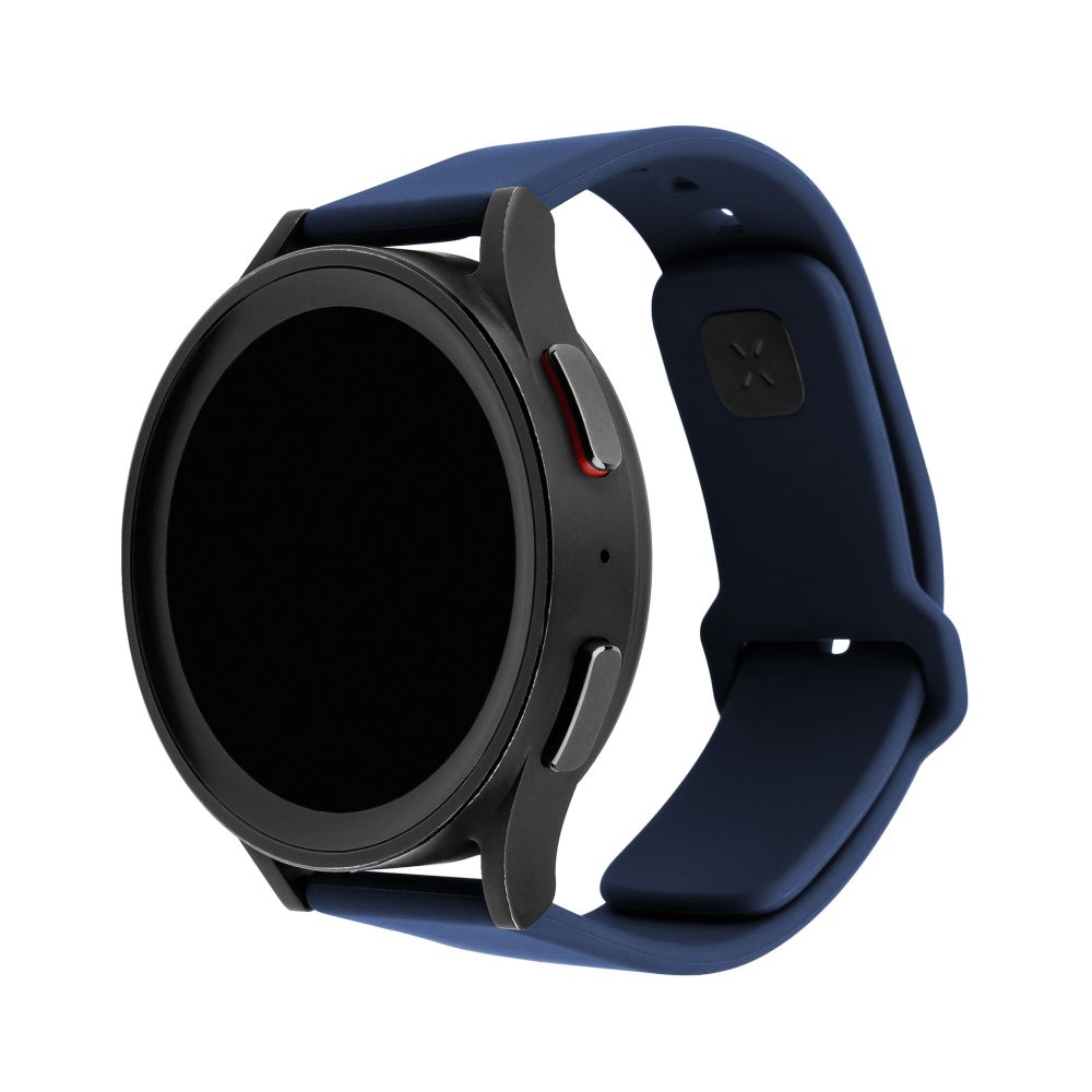 Set silikonových řemínků Silicone Sporty Strap s Quick Release 20mm pro smartwatch, modrý