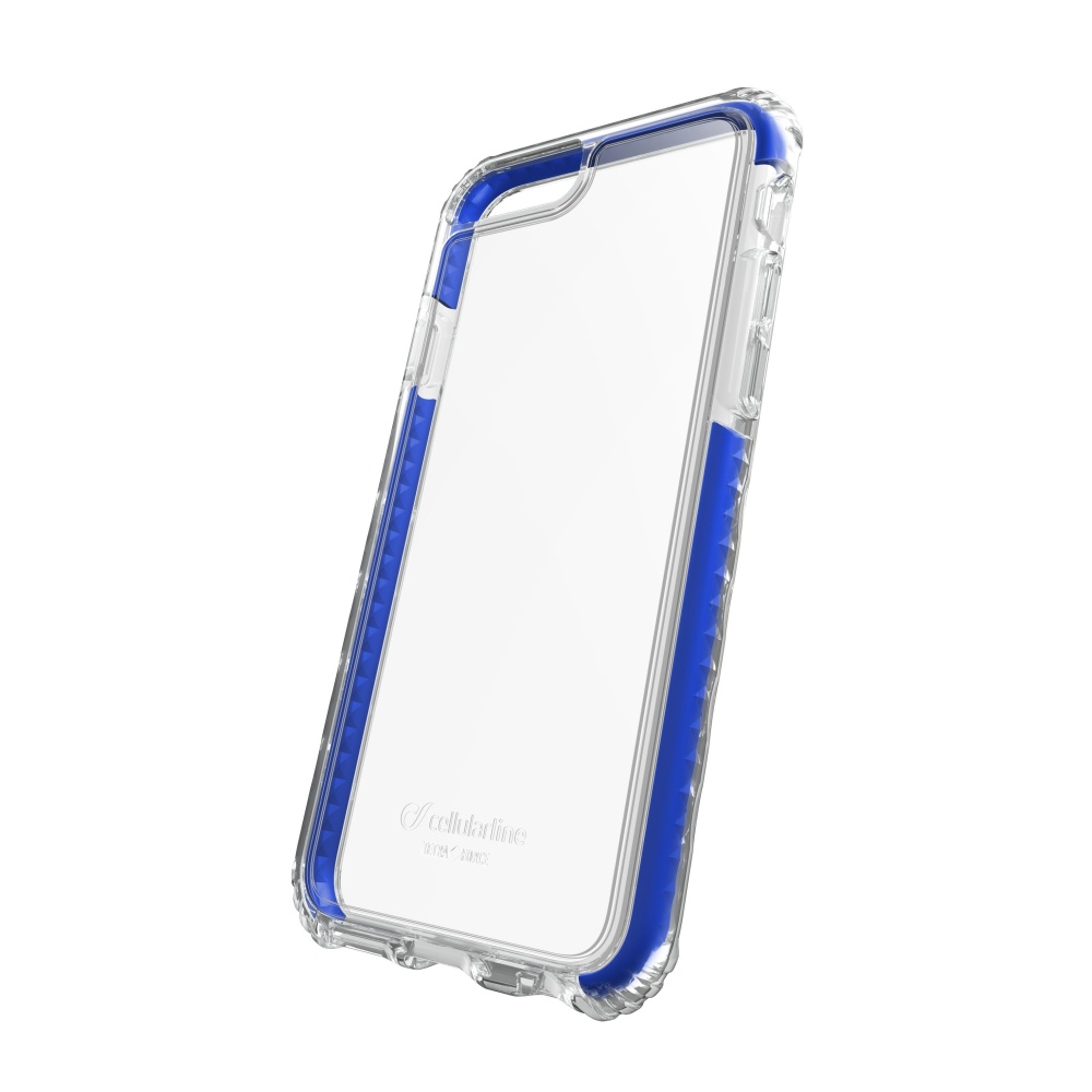 Ultra ochranné pouzdro Tetra Force Shock-Tech pro Apple iPhone 7/8/SE (2020/2022), 3 stupně ochrany, modré