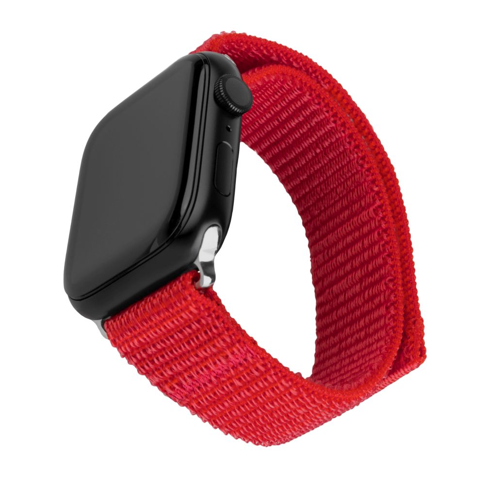 Nylonový řemínek Nylon Sporty Strap pro Apple Watch 38/40/41mm, červený