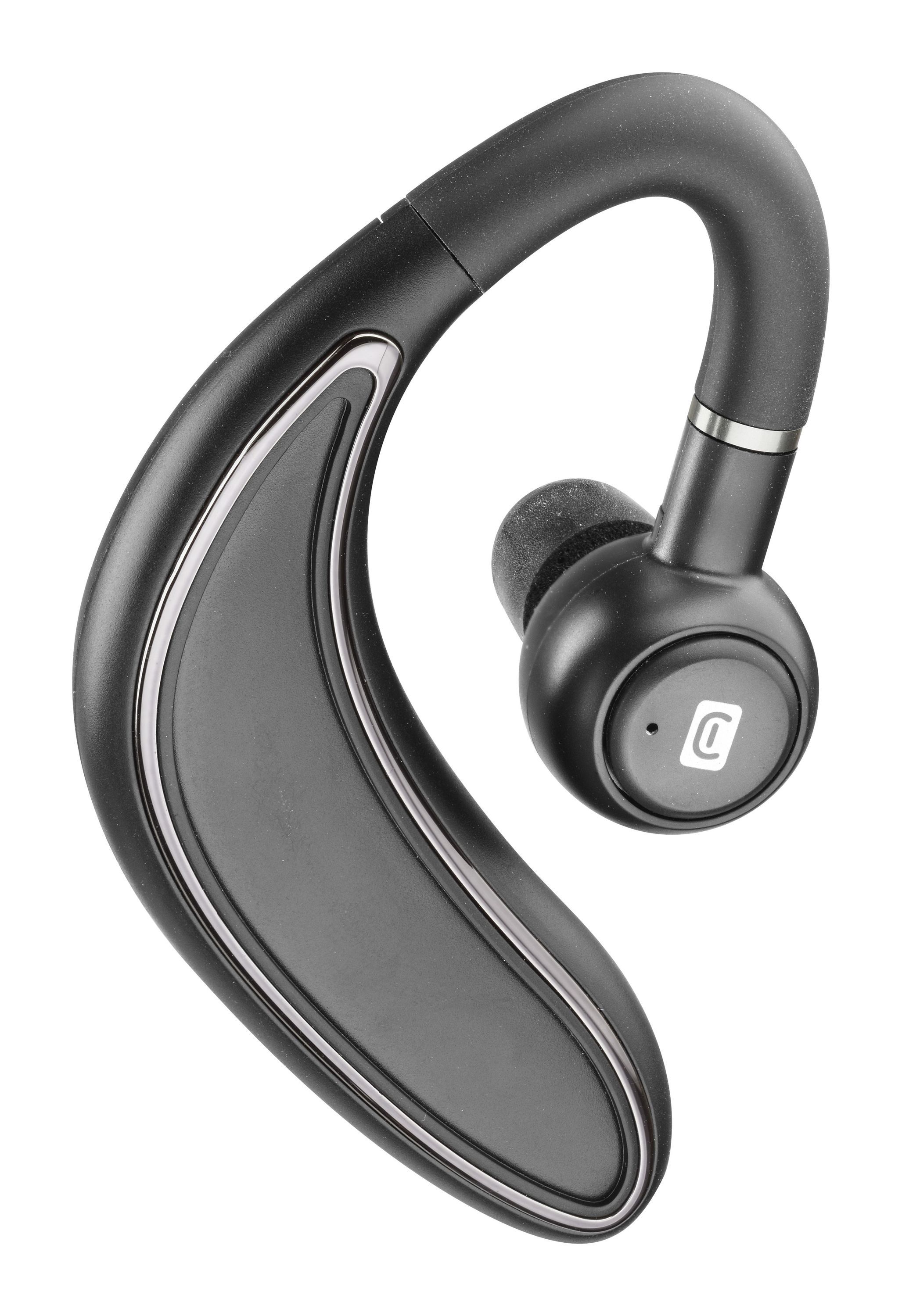 Bluetooth headset Bold s ergonomickým tvarem, černý