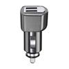 CellularLine Dual Plus mini car charger with 2xUSB output, 21W/4.2 A max, black