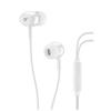 In-ear headphones CELLULARLINE ACOUSTIC with microphone, AQL® certification, 3.5 mm jack, white