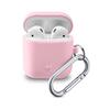 % 0Schutzabdeckung mit Karabiner Cellularline Bounce für Apple AirPods 1 &amp; 2, pink