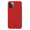 Ochranný silikónový kryt Cellularline Sensation pre Apple iPhone 12 Pro Max, červený