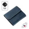 Kožená peněženka FIXED Smile Classic Wallet se smart trackerem FIXED Smile PRO, modrá