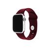 FIXED Silicone Strap Set for Apple Watch 38/40/41 mm, burgundy
