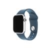 FIXED Silicon Strap Set für Apple Watch 42/44/45 mm, grün-blau