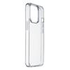 Back clear cover with Cellularline Clear Duo protective frame for Apple iPhone 13 Pro