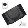 FIXED Sense Tiny Wallet Ledergeldbörse mit FIXED Sense Smart Tracker, schwarz
