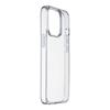 Back cover with protective frame Cellularline Clear Duo for iPhone 14 PRO, transparent