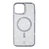 Cellularline Sparkle Mag Back Cover with Magsafe Support for Apple iPhone 15, Clear