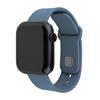 Set silikonových řemínků FIXED Silicone Sporty Strap pro Apple Watch 38/40/41mm, zelenomodrý