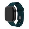 Set silikonových řemínků FIXED Silicone Sporty Strap pro Apple Watch 38/40/41mm, tmavě zelený