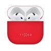 Ultratenké silikonové pouzdro FIXED Silky pro Apple AirPods 4, červené