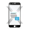 Ochranné tvrzené sklo FIXED 3D Full-Cover Apple iPhone 6/6s/7/8/SE (2020), s lepením přes celý displej, černé, 0.33 mm