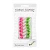 Kabelový organizér Cable Candy Small Snake, 3 ks, různé barvy