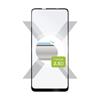 FIXED Full-Cover 2,5D Schutzglas für Samsung Galaxy A21s, schwarz