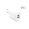 FIXED Dual USB Travel Charger 15W, white