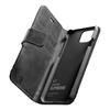 Premium Cellularine Supreme Leather Book Case for Apple iPhone 12 Pro Max, Black